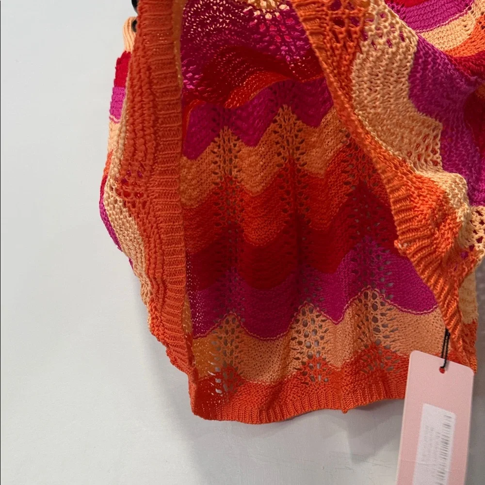 MICAS Colorful Wave Pattern Mini Skirt - Picture 5 of 5